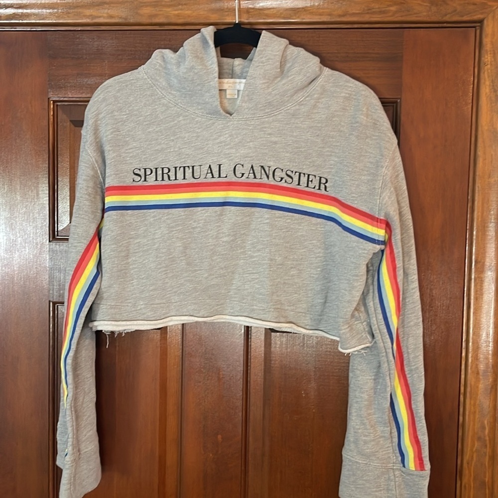 Spiritual Gangster SG Rainbow Dancin The Night Away Hoodie SMALL - Picture 5 of 9